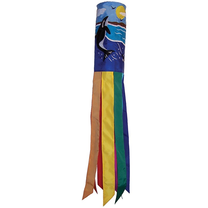 In the Breeze Orca Whale 40" Windsock 4172