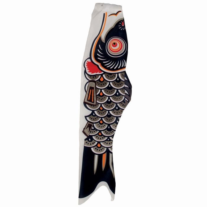 In the Breeze 60" Black Koi 4794