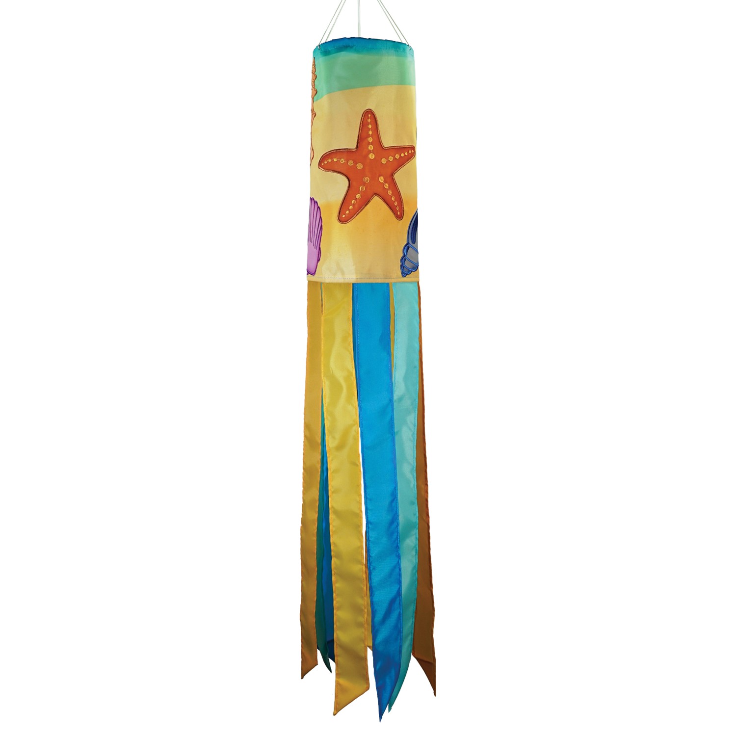 In the Breeze Seashell 40" Windsock 5196