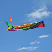 In the Breeze Rainbow Diagonal 33" Windsock 4849 View 2