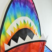 In the Breeze 5' 3D Tie Dye Shark Kite 3342 View 2