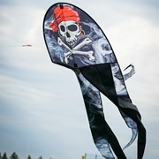 In the Breeze 22" Smokin' Pirate Dancing Dragon Kite 3353 View 3