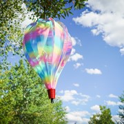 In the Breeze Striped Iridescent 10 Panel Hot Air Balloon 0976 View 3