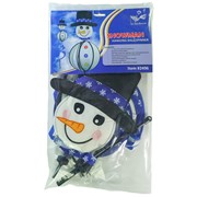 In the Breeze Snowman with Hat Hanging Ball Spinner 2496 View 5