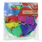 In the Breeze Rainbow 38" Lotus Flower Windsock 5198 View 4