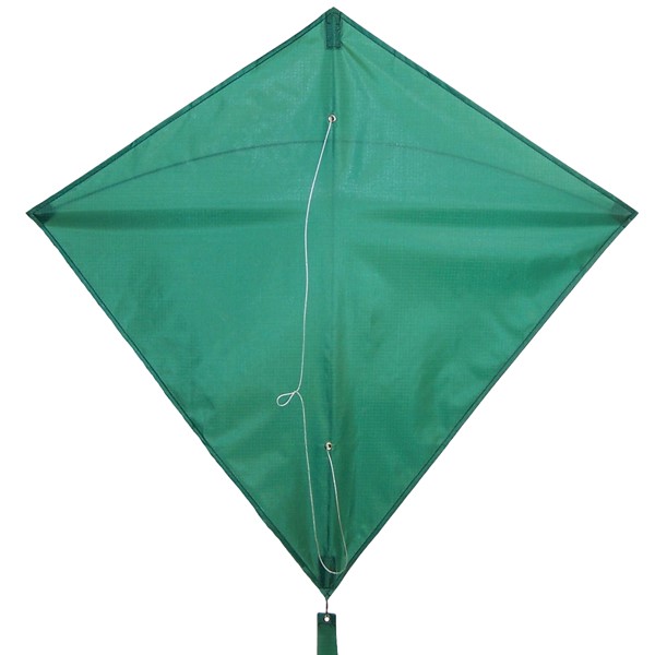 In the Breeze Green Colorfly 30" Diamond Kite 2991