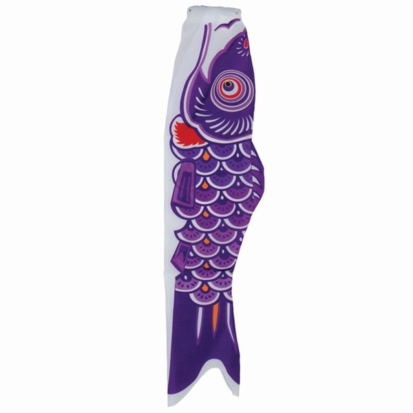 In the Breeze 36" Purple Koi 4787