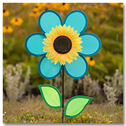 Teal Sunflower Spinner