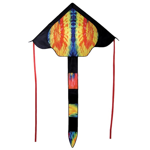  In the Breeze Frameless Sled Kite, Tie Dye,30 W x 18 H,3147 :  Toys & Games