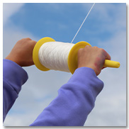 Kite Line on a Spool