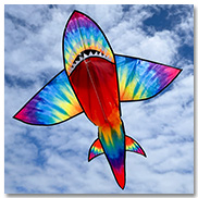 Tie Dye Shark Kite